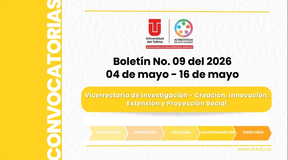 Boletín Convocatorias No. 09